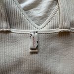 Wishlist Dry Goods Seamless Padded Bralette Ribbed Ivory Photo 5