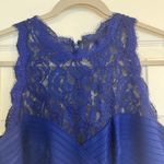Tadashi Shoji  Dress Sz 12 Blue Floor Length Mother of Bride/Groom Bridesmaid EUC Photo 9