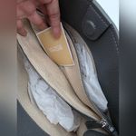 Michael Kors  Scarlett East West Satchel Charcoal Pebbled‎ Leather Handbag Photo 11