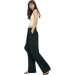 Reformation NWT x Laura Harrier Danielle Drop Crotch Deadstock Black Pants Sz 4 Photo 4