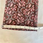 Anthropologie NWT The Essential Slim Straight Trousers Brown Brocade Print sz 6 Photo 12