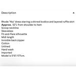 Rhode Nia Sleeveless Tiered Photo 2