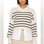 Free People  Easy Street Stripe Crop Pullover Photo 5