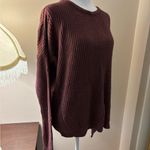Brandy Melville  Plum Knit Sweater Photo 2