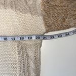 Maurice's Cream & Tan Patchwork Pocket Tight Knit Cardigan Photo 6