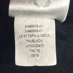 Gap  long sleeve soft spun u-neck true black shirt Photo 7