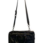 Coach Women’s Black Nylon Crossbody Bag With Leather Trim & Adjustable Strap Photo 0