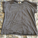 Striped athletic tee Black Size undefined Photo 0