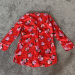 Victoria's Secret  Floral Print Button-Down Night Shirt SIZE M Photo 4