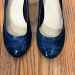 Cole Haan Cole‎ Haan x NikeAir Milly Leather Wedge pumps shoes blue Size 7B Photo 2