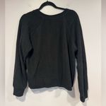 Old Navy  Black Waffle Knit Sweatshirt Photo 2