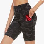 Camo Biker Shorts Size M Photo 0