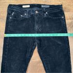 AG Adriano Goldschmied The Premier Skinny Straight Dark Gray Corduroy Jeans Photo 6