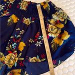 Zaful Bi@ Fang 2Piece Outfit Floral Drawstring Ruched Top & Smocked Shorts; S Photo 7