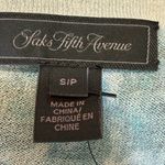 Saks 5th Avenue Saks Fifth Avenue Fog Green Leopard Italian Yarn Cardigan size S NWT Photo 4