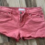 Loft Women's Pink Cut-Off Jean Shorts Size 26 Frayed Hem Photo 5