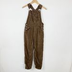 Free People  Ziggy Cord Overalls in Brown Corduroy Photo 1