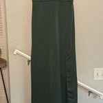 Hayley Paige Occasions NEW Hayley Paige Formal Dress Crepe De Chine Pine Green 52211 Event Gala Wedding Photo 4