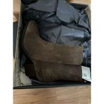 Banana Republic  booties western like Olive/brown color size 6 real suede Photo 2