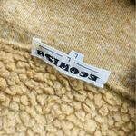Ecowish Vintage 90’s brown fleece Sherpa button up  sweatshirt jacket large Photo 3