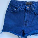 LawMan Original Casual Wear Dyed Blue Denim Cutoff Shorts Size 28 Photo 2