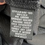 Sanctuary Black Silk Ruffle Sleeveless Top Blouse Size Large Photo 7