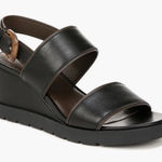 Vince EUC  Roma Slingback Platform Wedge Sandal (Women) size 9 leather Photo 0