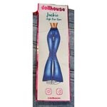 Dollhouse Women's Jeans High Rise Flare Distressed Light Wash Denim Sz. 30 NWT Photo 6