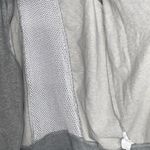 Fabletics  Sleeveless Gray & White Zip Up Net Back Jacket Pockets XS Photo 10
