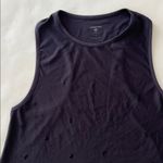 Johnny Was  ACTIVE - BEE ACTIVE HIGH NECK ACTIVE SWING TANK BLACK Small $130 Photo 6