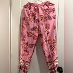 ZARA CROPPED FLORAL PRINT TROUSERS MULTICOLOURED SIZE M Photo 2