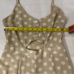 Sage The Label  Polka Dot Print Cut Out Jumpsuit XS Preppy Retrogirl Glam Twee Photo 4