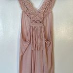 American Eagle  Outfitters Blush Crochet Detail Top Photo 2