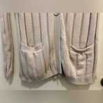 Simply Vera - Off-White Ribbed Cardigan - (Small) EUC Photo 3