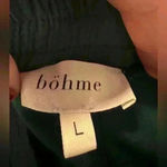 Bohme Women’s Green  Wide Leg Casual Pants Photo 3