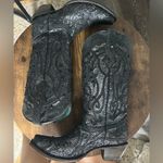 Corral Black and Silver Embellished Cowboy Boots Photo 1