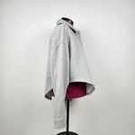 Good American Grey Cropped Sweatshirt Jacket Shacket Cotton Size 5/6 (2XL-3XL) Photo 10