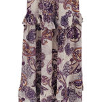 NWT Band of the Free Paisley Maxi Dress Tier Summer Vacation Resort Cruise Sz S Purple Photo 0