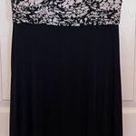 Christopher & Banks  Women's Black‎ Maxi Dress Size 8 46" Long x 17" Pit to Pit Photo 0