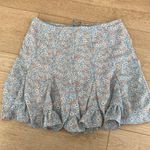 Nectar Clothing Blue floral skirt Photo 3
