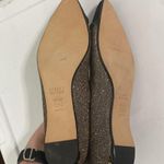 Stuart Weitzman New Capricorn Glitter Point-Toe Flat in Pyrite size 7.5 Photo 9