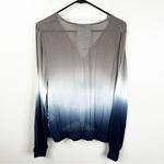 Young Fabulous and Broke NEW YFB Astrid Top Womens M Ombre Sheer Long Sleeve Shirt Photo 2
