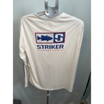 NWT Striker Fishing Gear Women's Prime LS Shirt‎ Oyster White XL Long Sleeve Photo 2