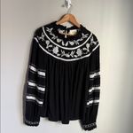 Anthropologie  Maeve Winona Lace Top Large Photo 1