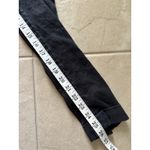 Loft  Pants Womens Small Black Linen Pull On  Beachy‎ Coastal Career Travel Photo 6