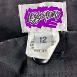 Leggiadro Vintage 90s Black Knee Length Bermuda Dress Shorts Size 12 Photo 1