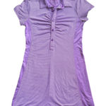 prAna Purple Short Sleeve Performance Kinley Dress Sz XS Photo 0
