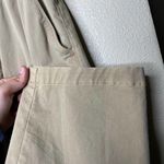 Mother The Yoyo Ruffle Greaser Ankle Tan Khaki Pants Paper Bag Waist Size 34 Photo 6