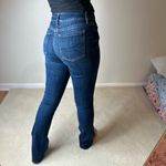 American Eagle Outfitters Blue High-Rise Skinny Kick Straight Leg Denim Photo 1