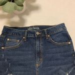 Wild Fable High Rise Skinny Dark‎ Wash Distressed Denim Jeans, Trendy Size 8 # Blue Photo 7
